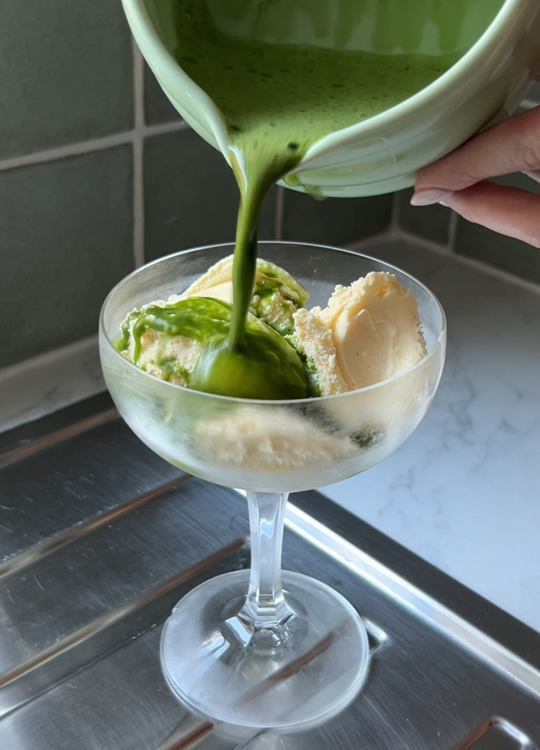 Matcha Affogato Recipe