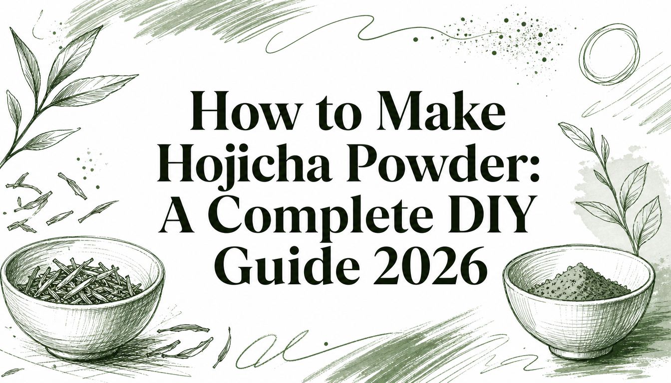 How to Make Hojicha Powder: A Complete DIY Guide 2026