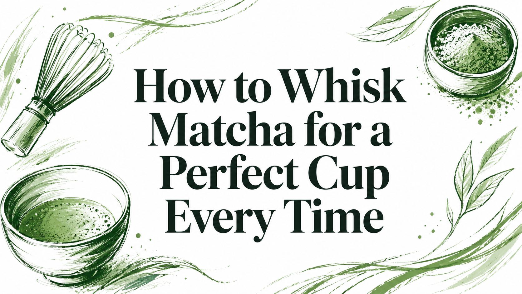 How to Whisk Matcha for a Perfect Cup Every Time