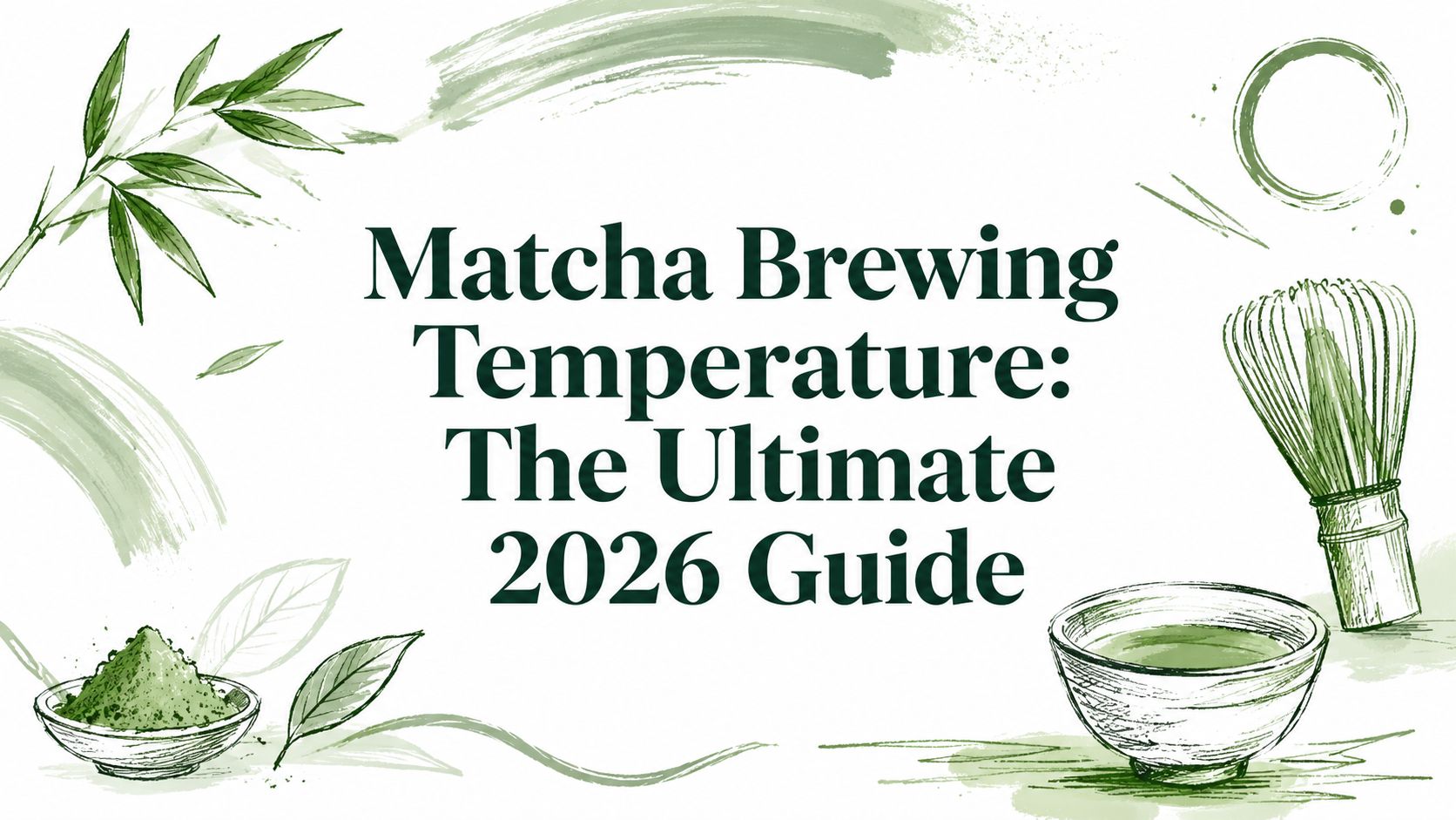 Matcha Brewing Temperature: The Ultimate 2026 Guide