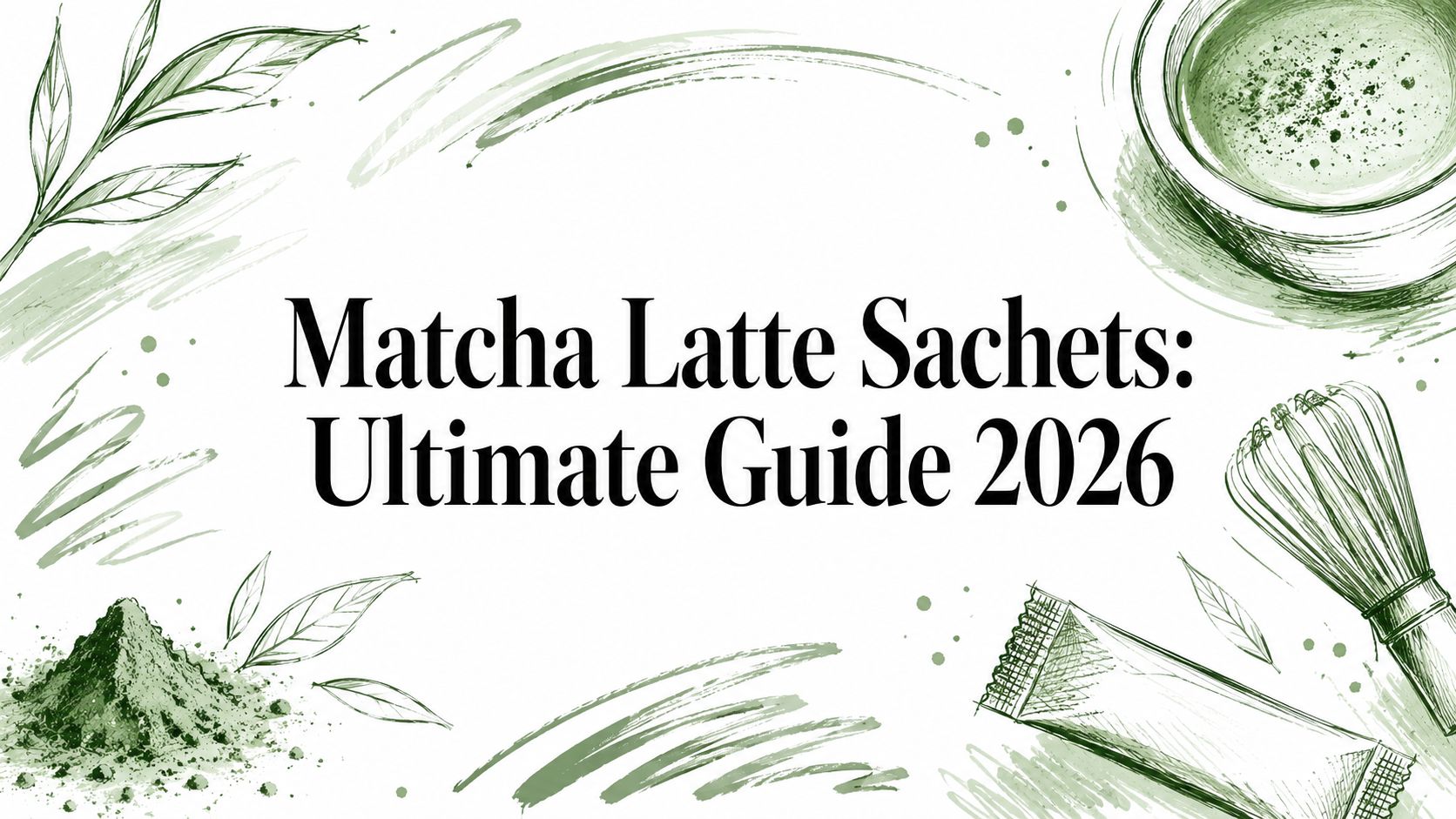 Matcha Latte Sachets: Ultimate Guide 2026