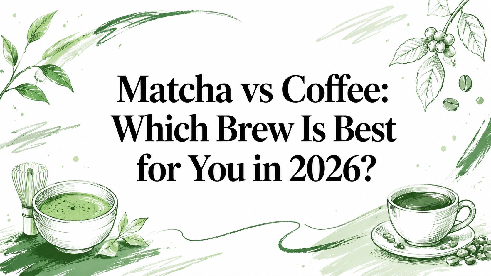 Matcha vs Coffee: Which Brew Is Best for You in 2026?