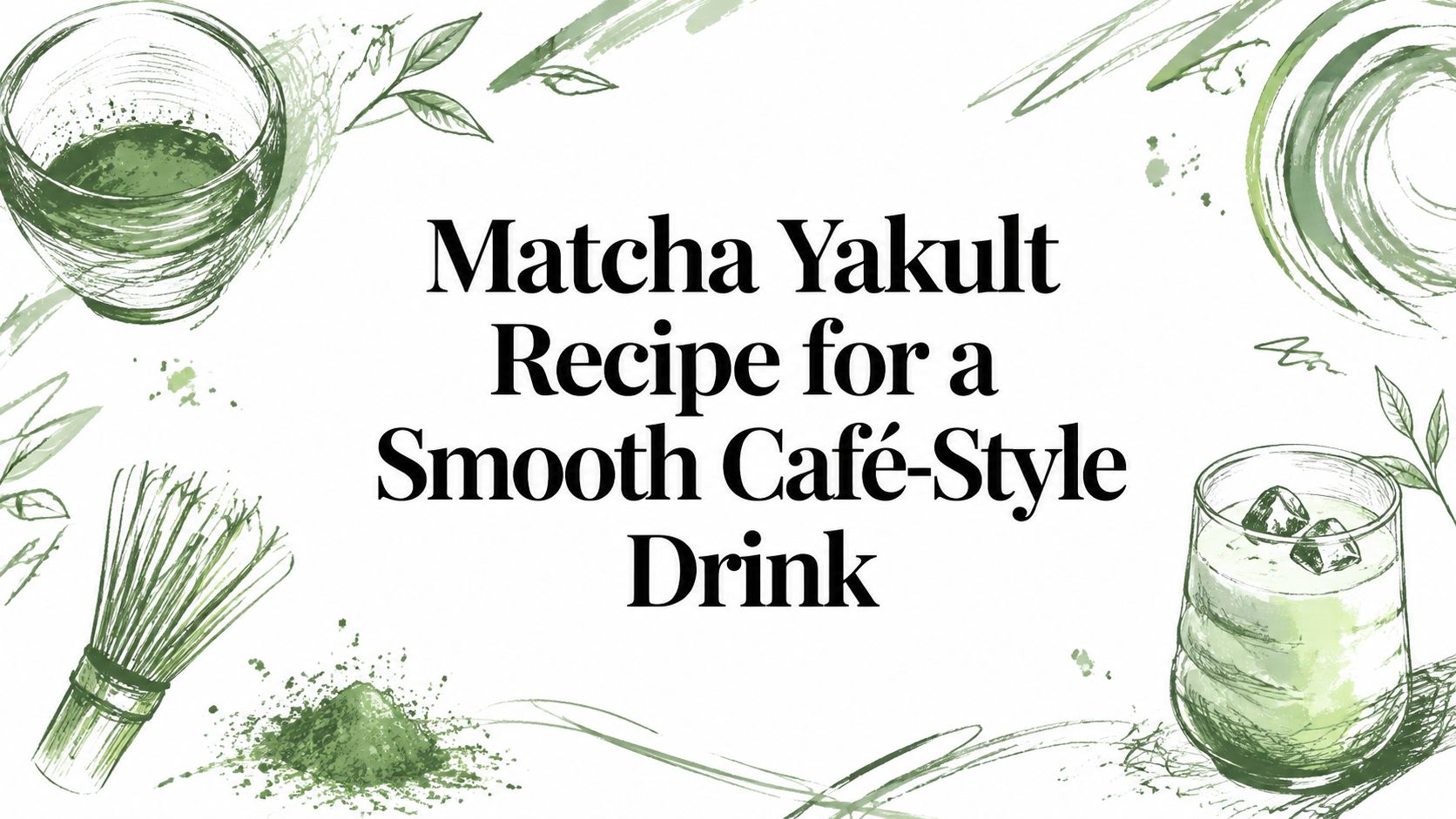 Matcha Yakult Recipe for a Smooth Café-Style Drink
