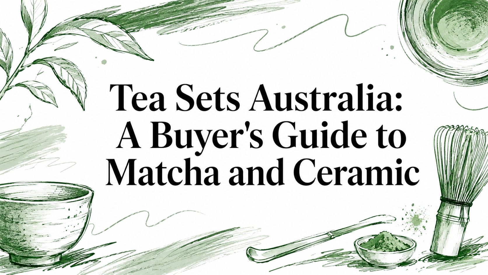 Tea Sets Australia: A Buyer's Guide to Matcha and Ceramic