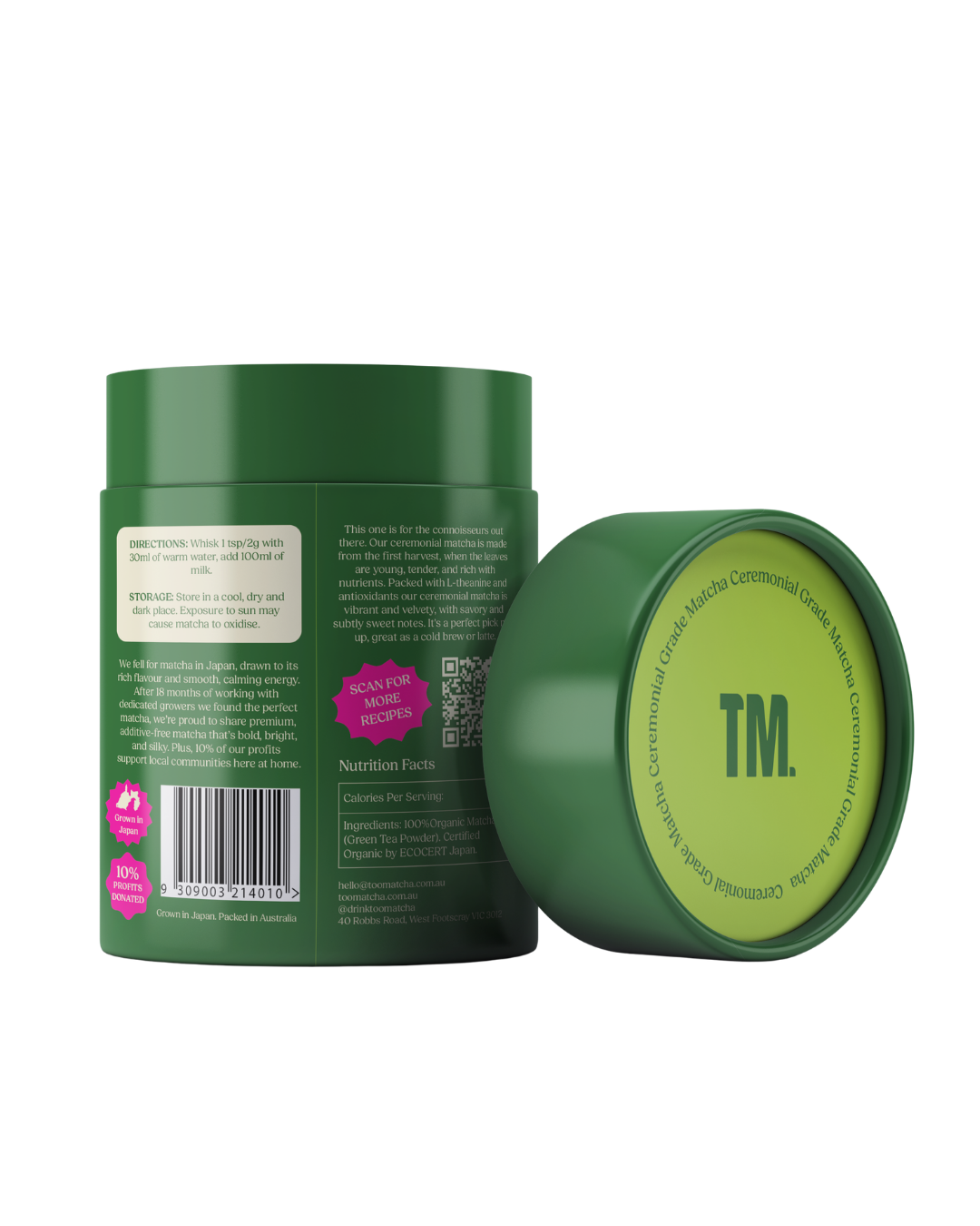 Ceremonial Grade Matcha 60g