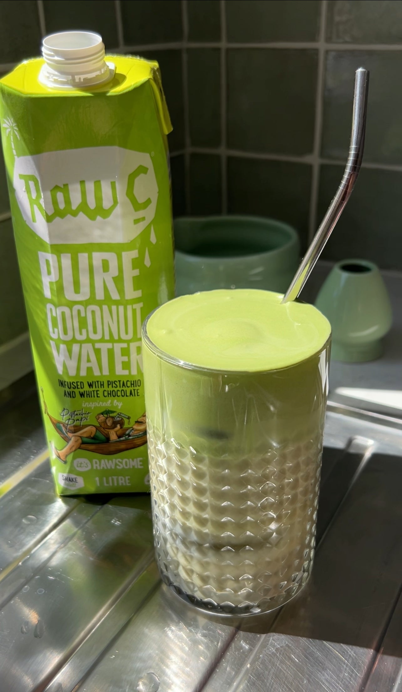 Pistachio Cloud Matcha Recipe