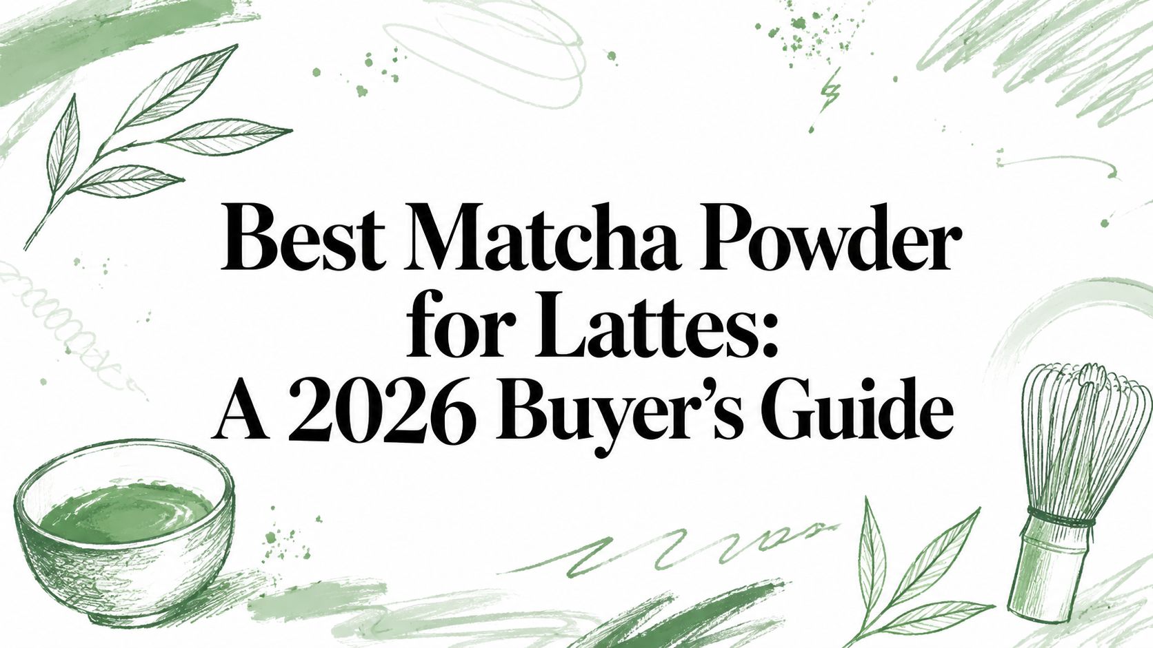 Best Matcha Powder for Lattes: A 2026 Buyer's Guide