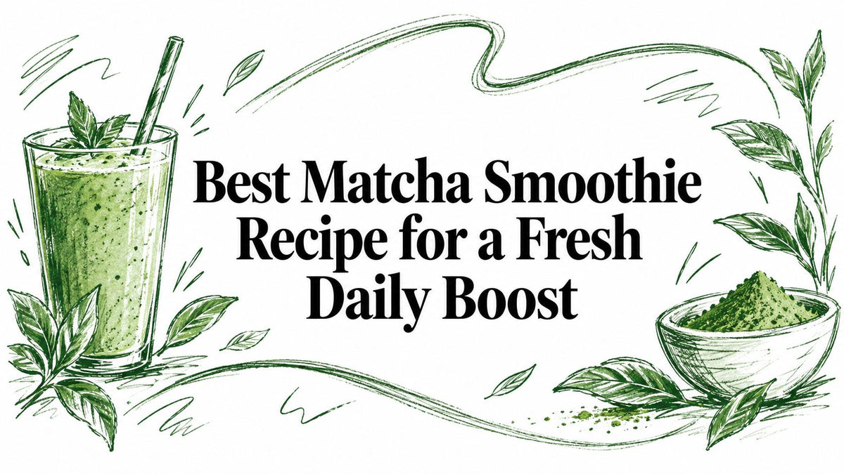 Best Matcha Smoothie Recipe for a Fresh Daily Boost