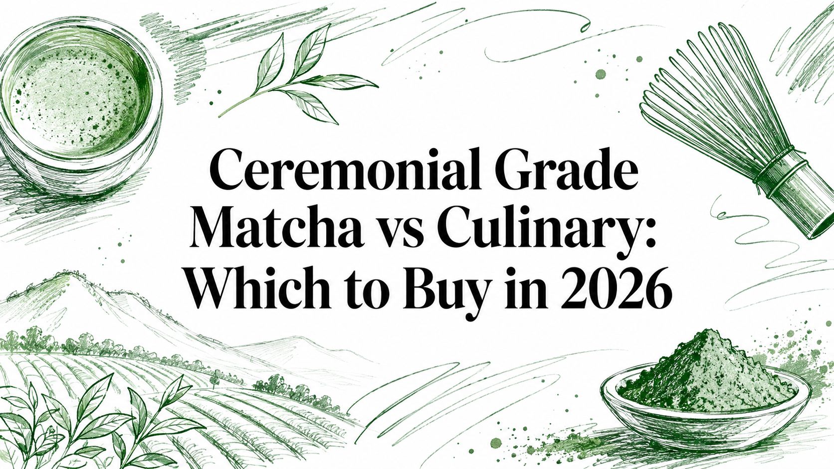 Ceremonial Grade Matcha vs Culinary: Which to Buy in 2026