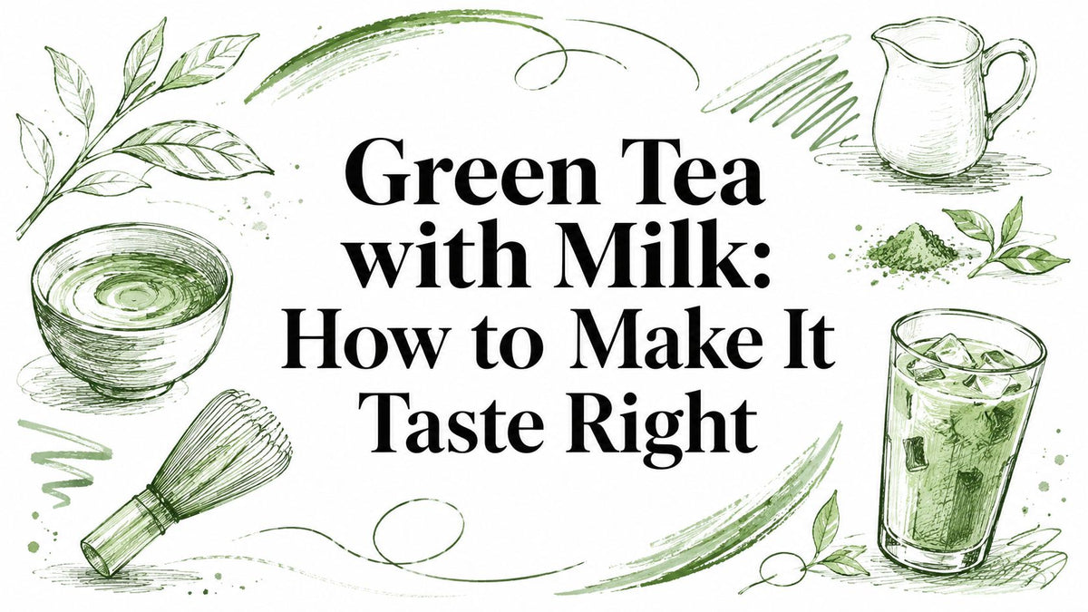 Green Tea with Milk: How to Make It Taste Right