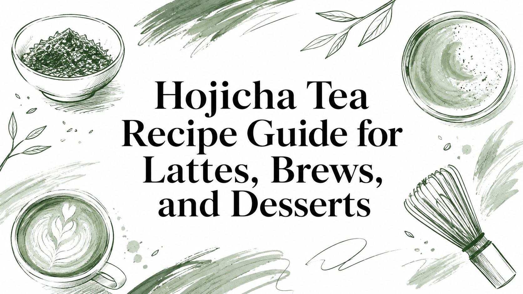 Hojicha Tea Recipe Guide for Lattes, Brews, and Desserts