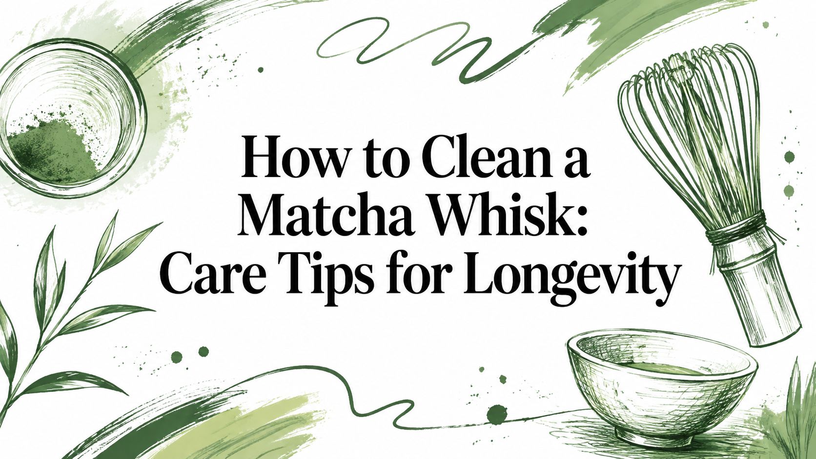 How to Clean a Matcha Whisk: Care Tips for Longevity