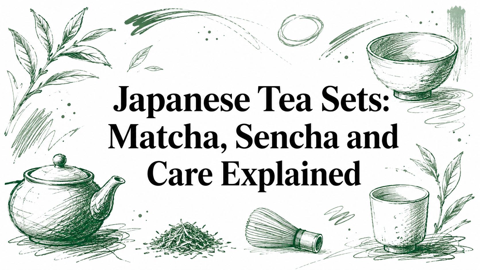 Japanese Tea Sets: Matcha, Sencha and Care Explained