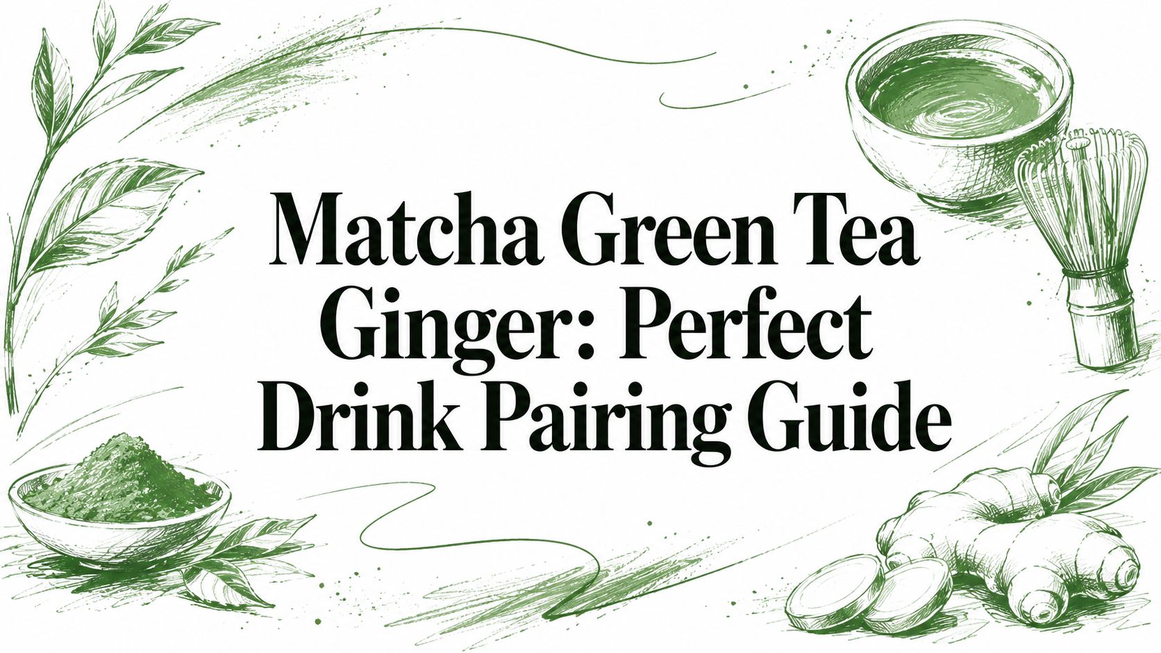 Matcha Green Tea Ginger: Perfect Drink Pairing Guide