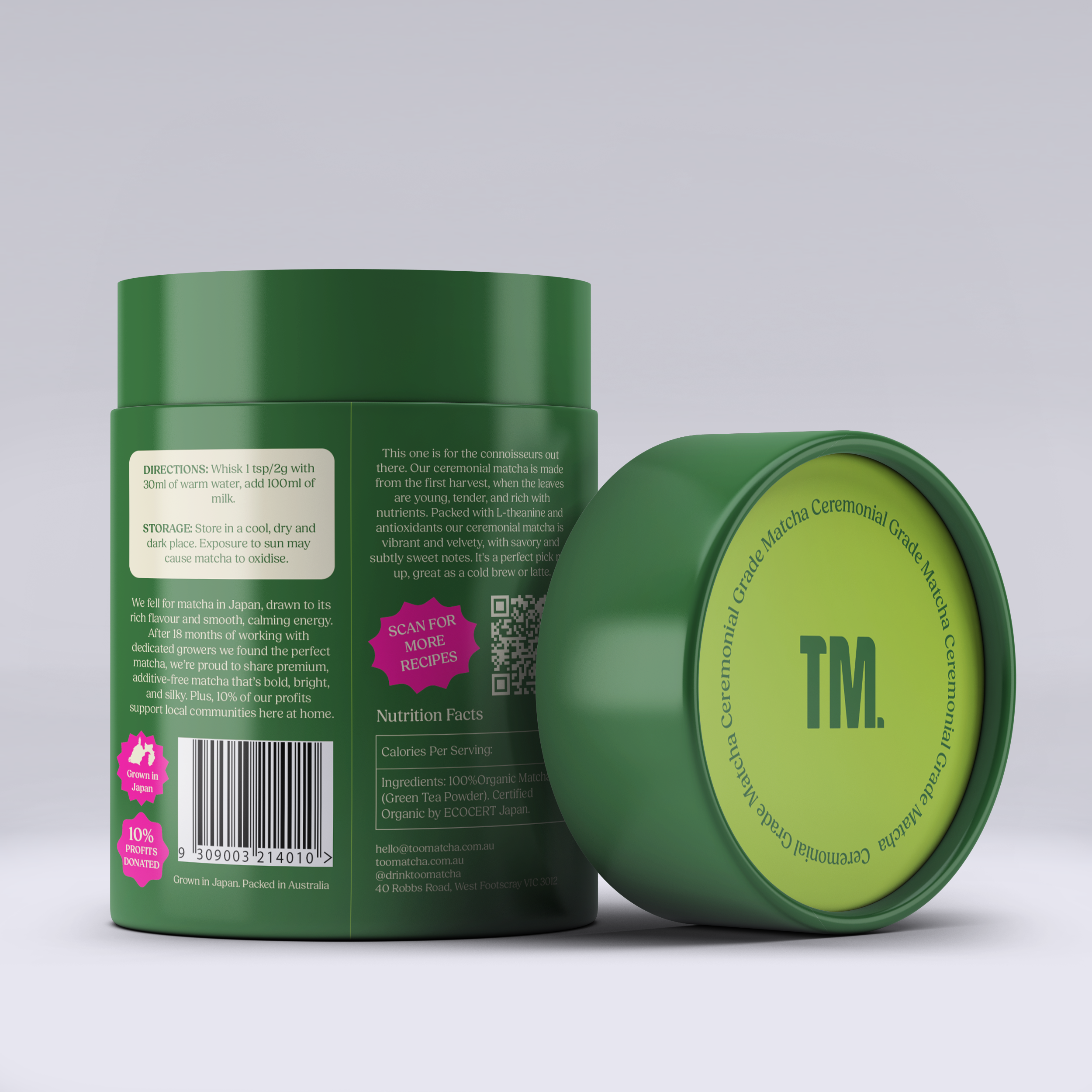 Ceremonial Grade Matcha 60g